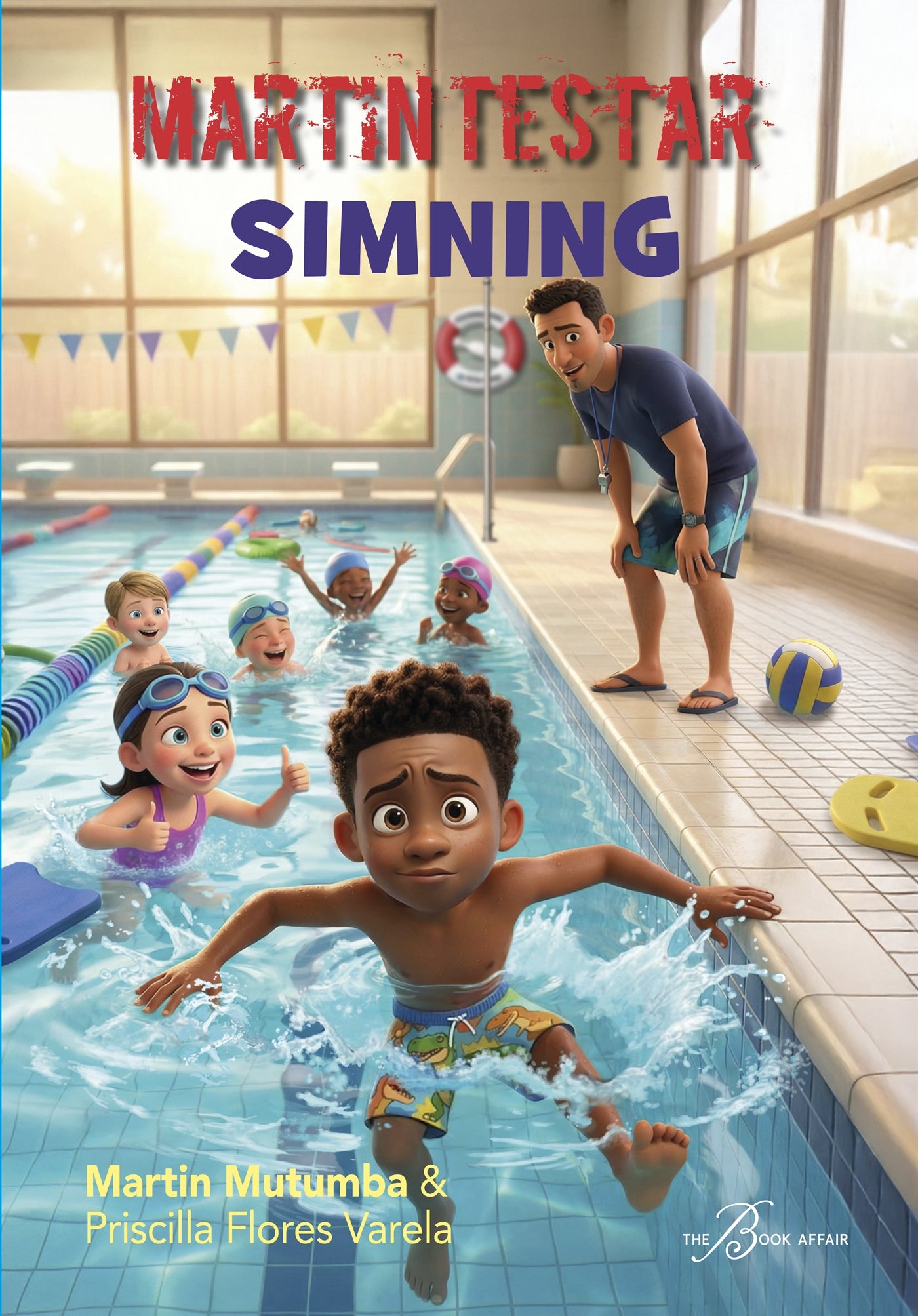 Martin testar simning – E-bok