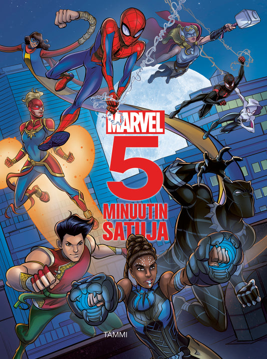 Marvel 5 minuutin satuja – E-bok