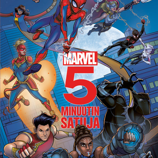 Marvel 5 minuutin satuja – Ljudbok