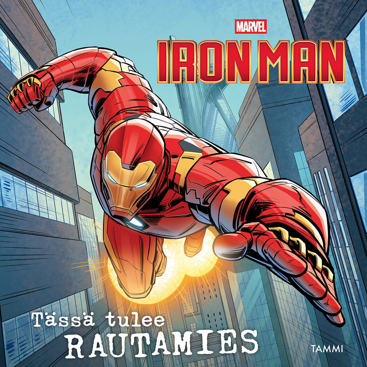Marvel. Iron Man. Tässä tulee Rautamies. Luen itse – Ljudbok