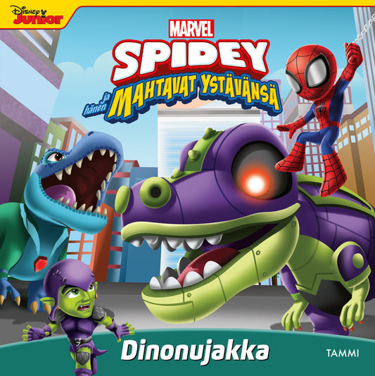 Marvel. Spidey ja hänen mahtavat ystävänsä. Dinonujakka – E-bok