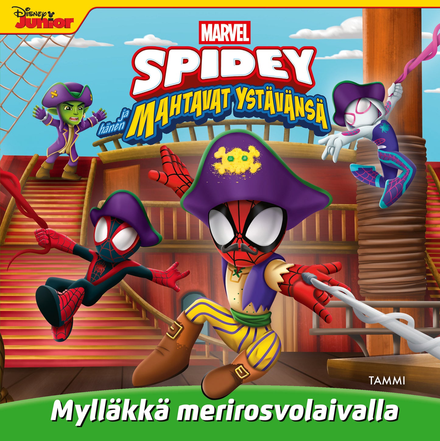 Marvel. Spidey ja hänen mahtavat ystävänsä. Mylläkkä merirosvolaivalla – E-bok