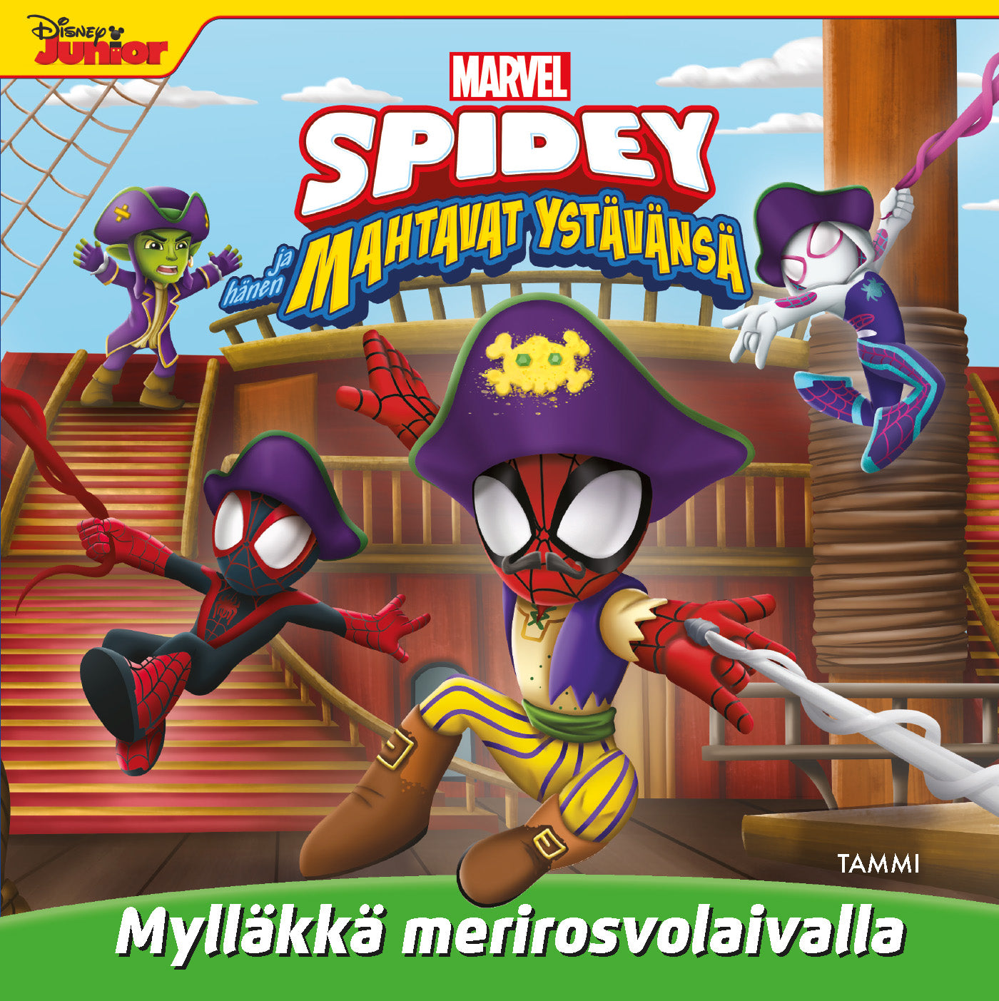 Marvel. Spidey ja hänen mahtavat ystävänsä. Mylläkkä merirosvolaivalla – Ljudbok