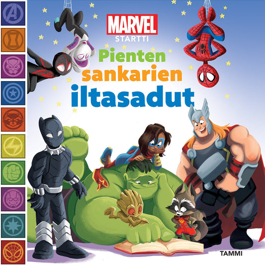 Marvel Startti. Pienten sankarien iltasadut – Ljudbok