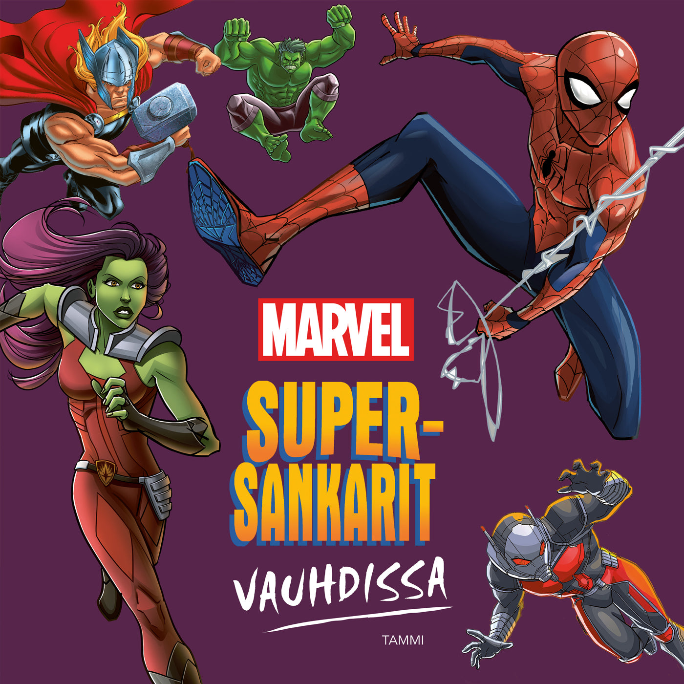 Marvel. Supersankarit vauhdissa – Ljudbok