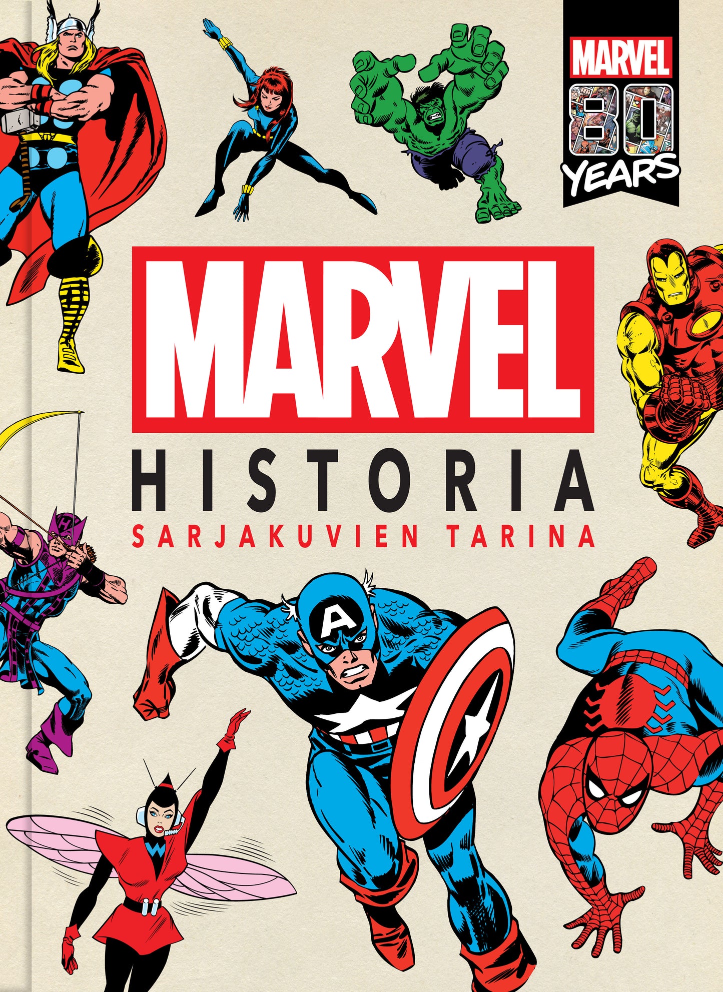 Marvel-historia – E-bok