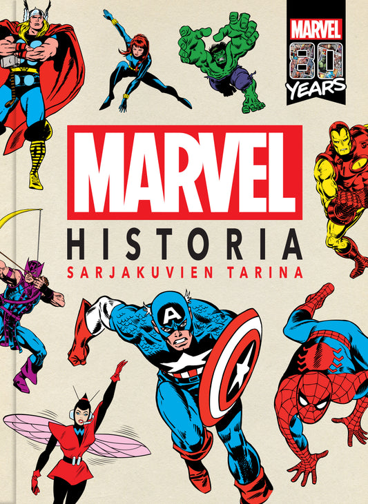 Marvel-historia – E-bok