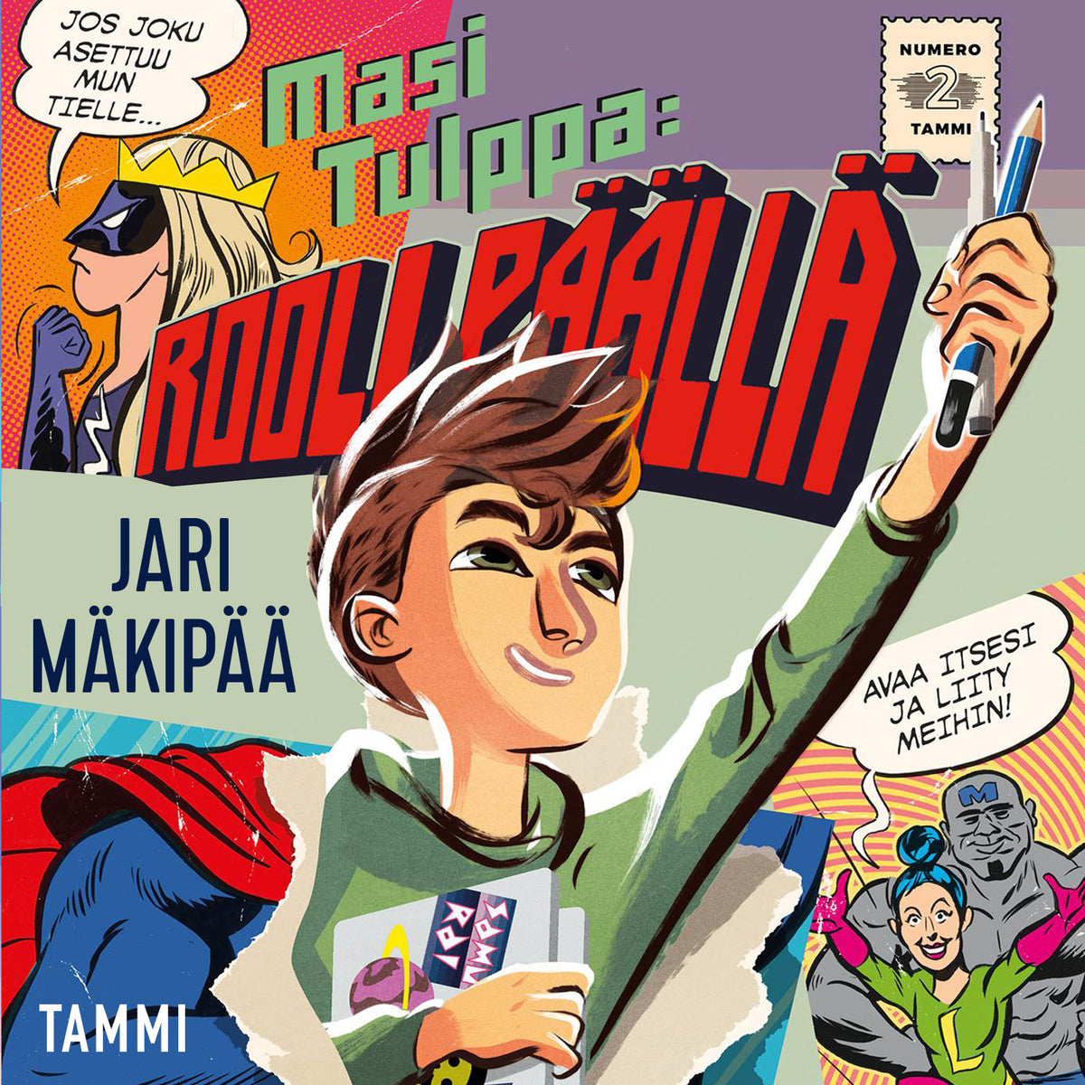 Masi Tulppa 2: Rooli päällä – Ljudbok