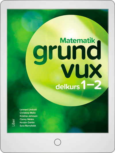 Matematik Grundvux delkurs 1-2 Onlinebok