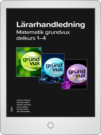 Matematik Grundvux delkurs 1-4 Digital (lärarlicens)