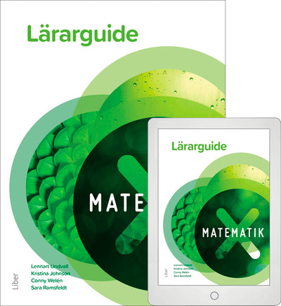 Matematik X Lärarguide med Digital (lärarlicens)