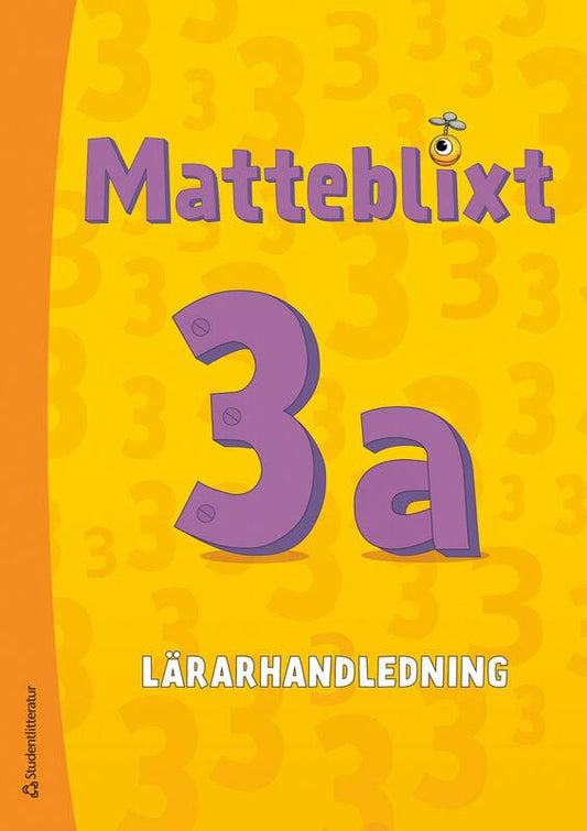 Matteblixt 3a Lärarpaket - Tryck bok + Digital lärarlicens 36 mån - Digibok