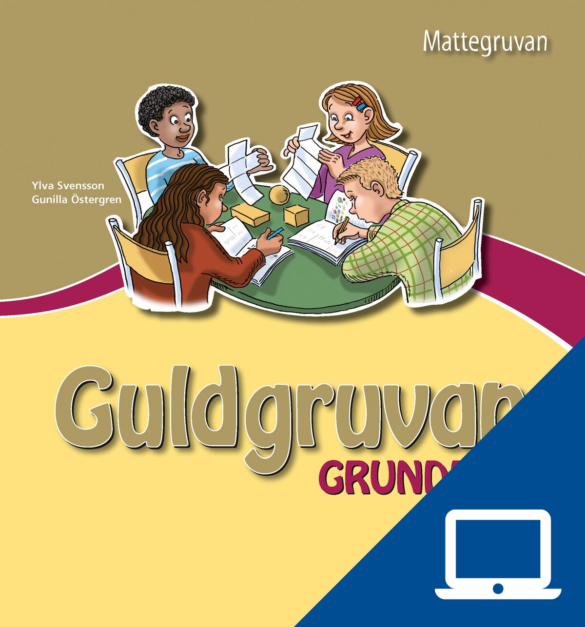 Mattegruvan 1-3 Guldgruvan, digitalt lärarmaterial, 12 mån (OBS! Endast för lärare)