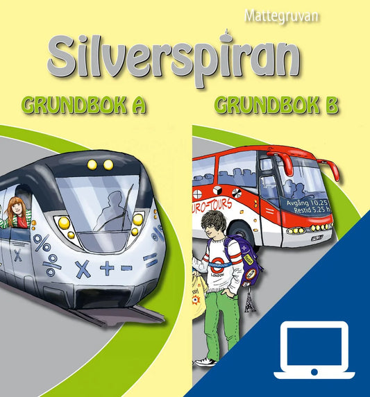 Mattegruvan 4-6 Silverspiran, digitalt lärarmaterial, 12 mån (OBS! Endast för lärare)