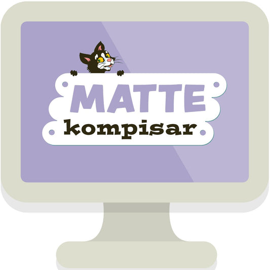 Mattekompisar 2, dig lärarmaterial och dig elevträning (OBS! Endast för lärare)