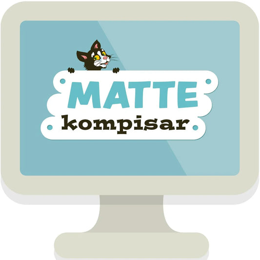 Mattekompisar F, digitalt lärarmaterial och dig elevträning (OBS! Endast för lärare)