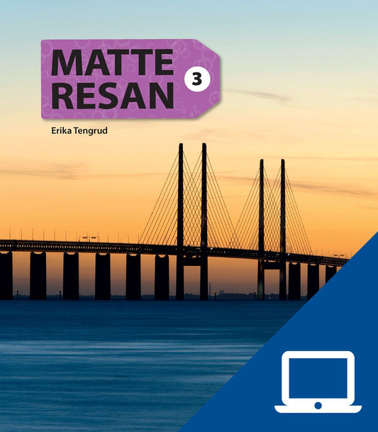 Matteresan 3-4, digitalt lärarmaterial, 12 mån (OBS! Endast för lärare)
