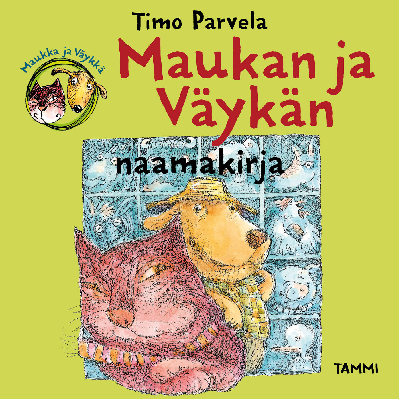 Maukan ja Väykän naamakirja – Ljudbok