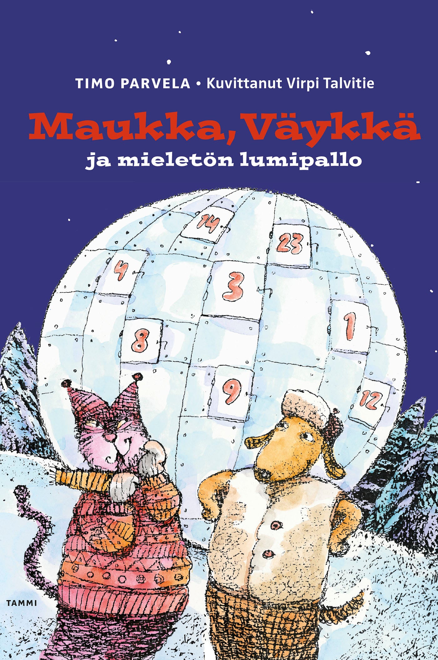 Maukka, Väykkä ja mieletön lumipallo – E-bok