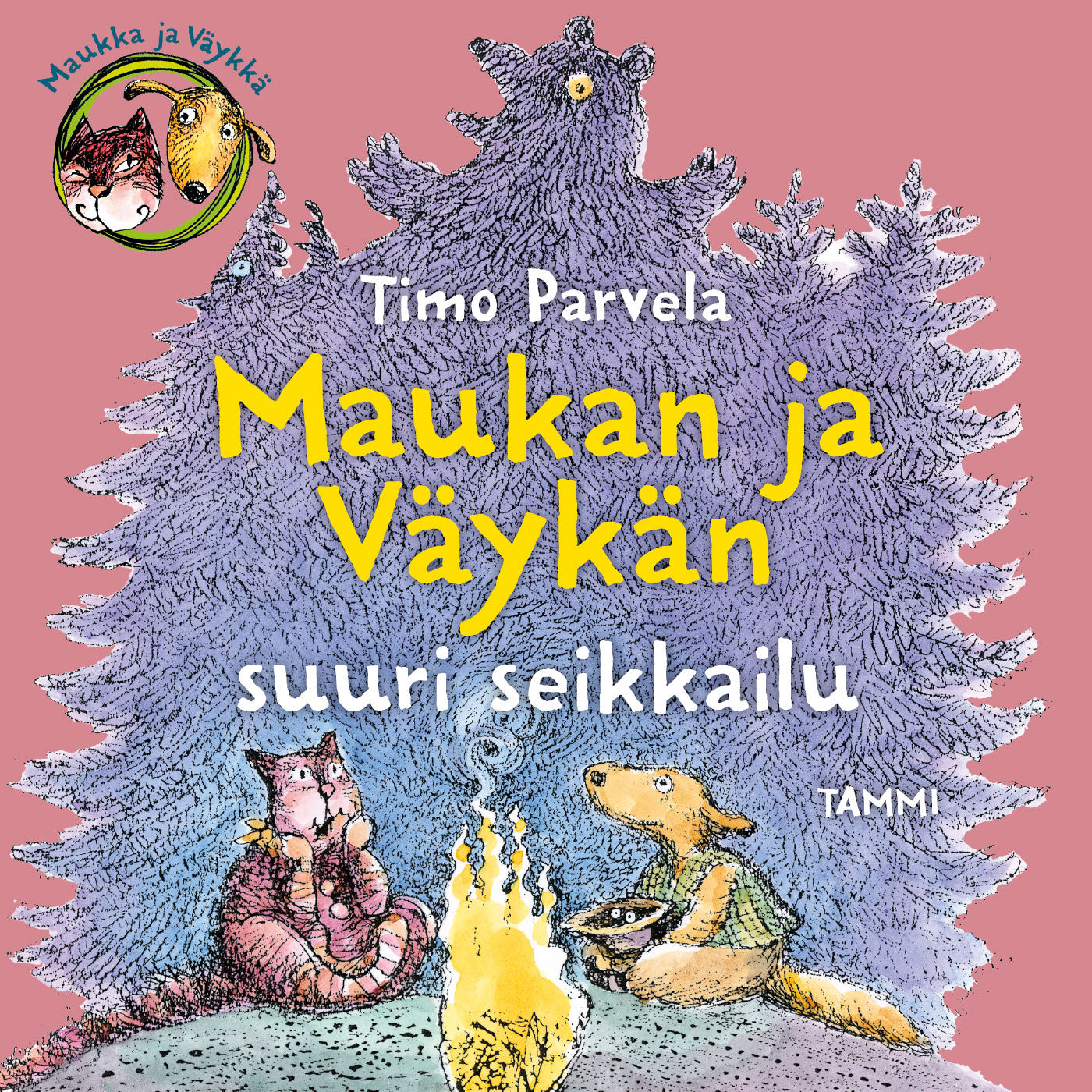 Maukka, Väykkä ja suuri seikkailu – Ljudbok
