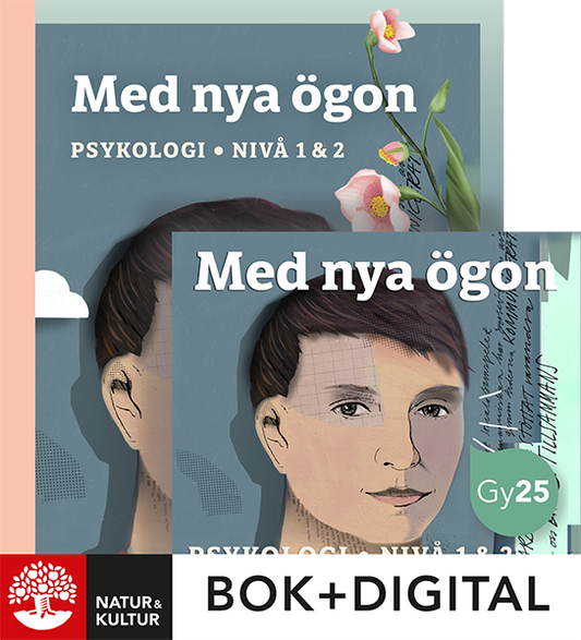 Med nya ögon. Psykologi nivå 1 & 2 Paket Bok+Digital, andra upplagan