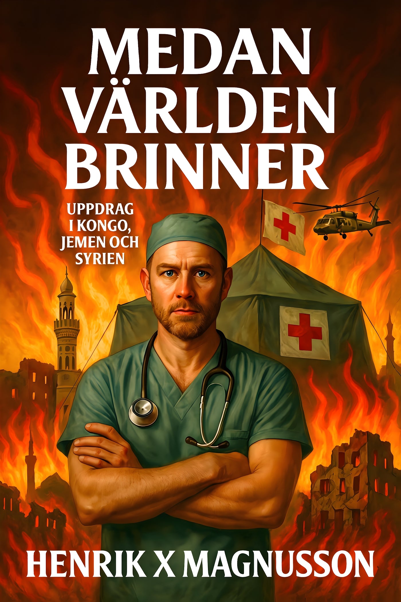 Medan världen brinner – E-bok
