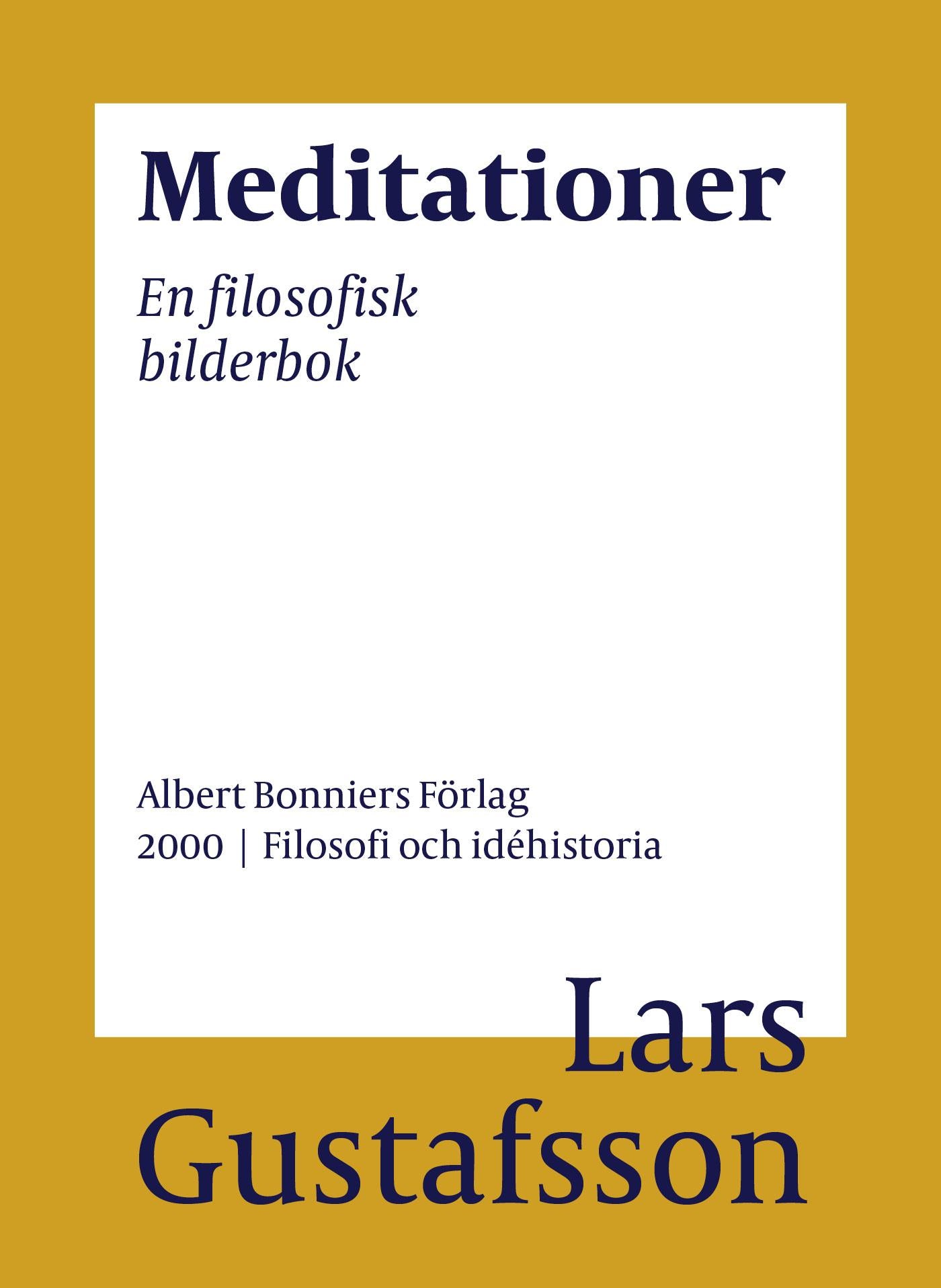 Meditationer : en filosofisk bilderbok – E-bok