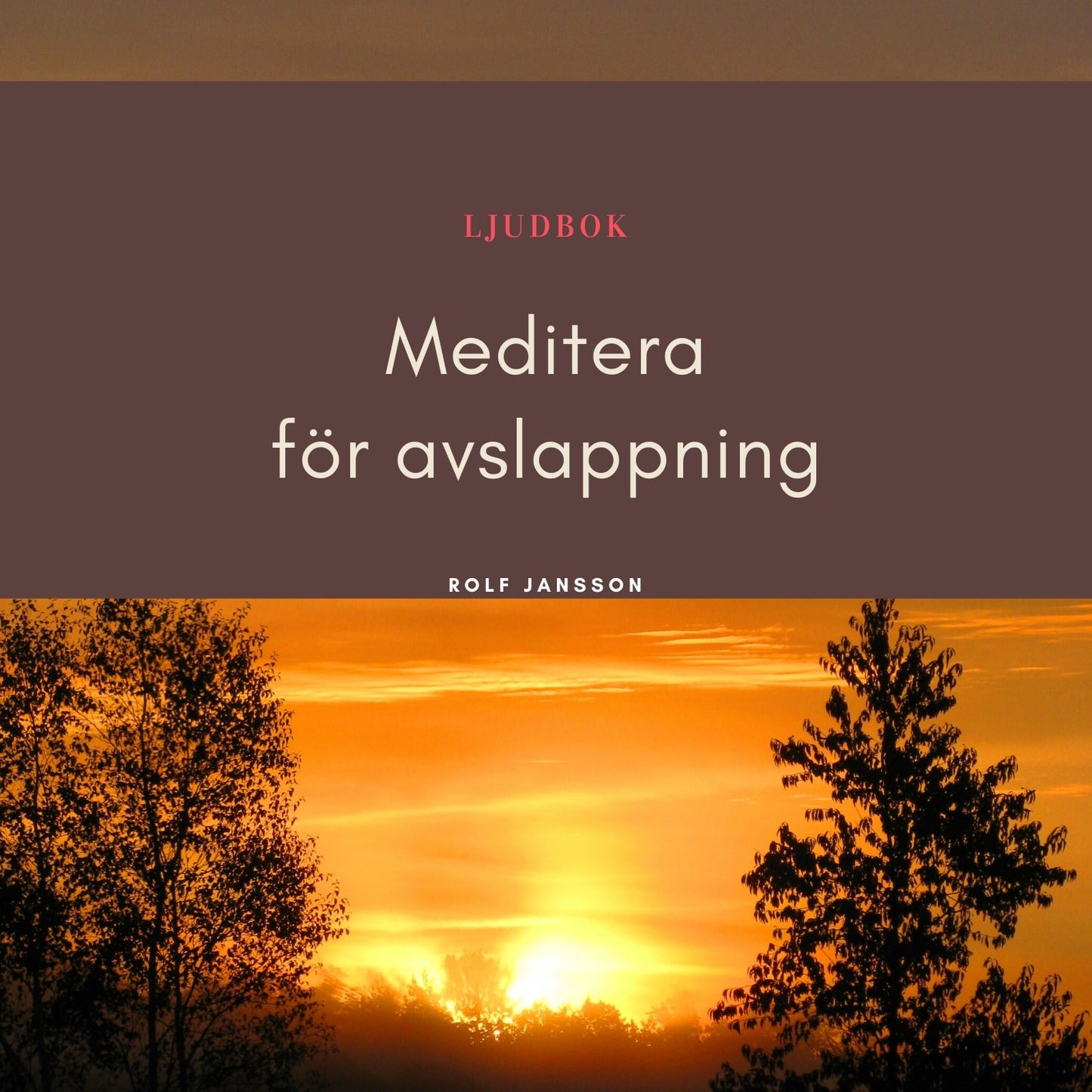 Meditera för avslappning – Ljudbok