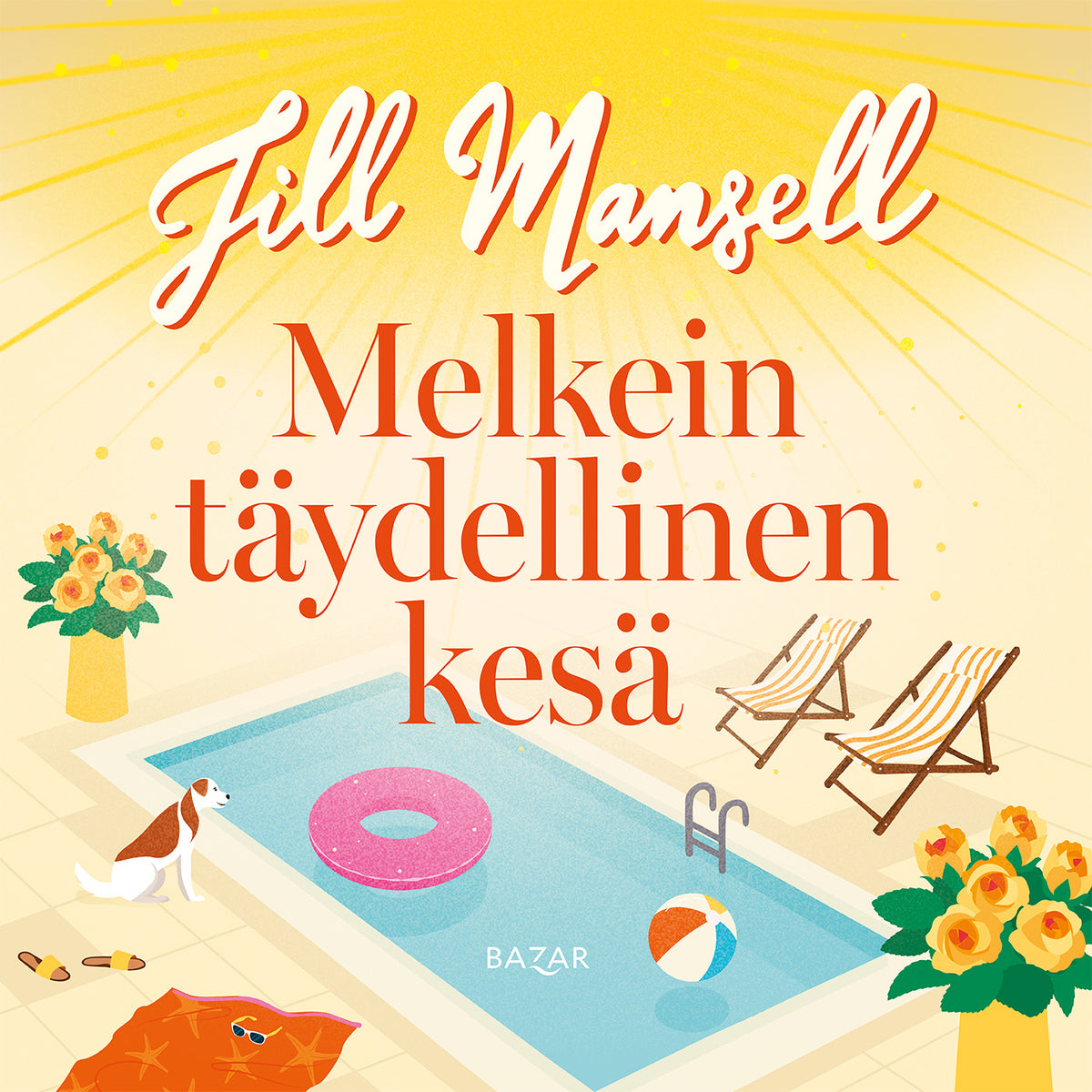 Melkein täydellinen kesä – Ljudbok
