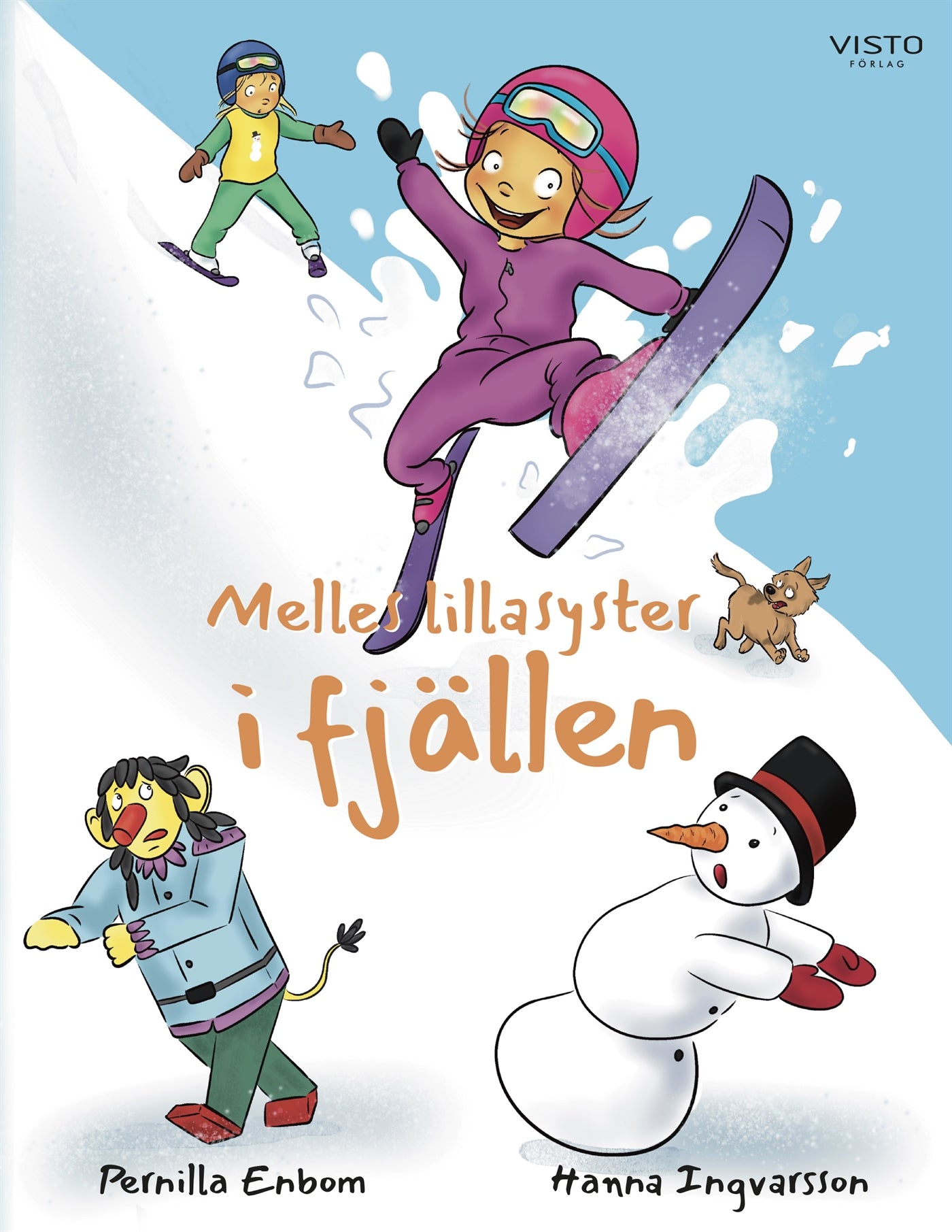 Melles lillasyster i fjällen – E-bok