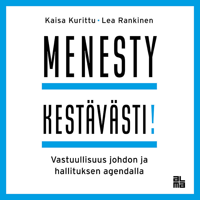 Menesty kestävästi! – Ljudbok
