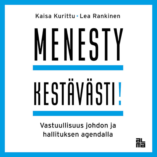 Menesty kestävästi! – Ljudbok
