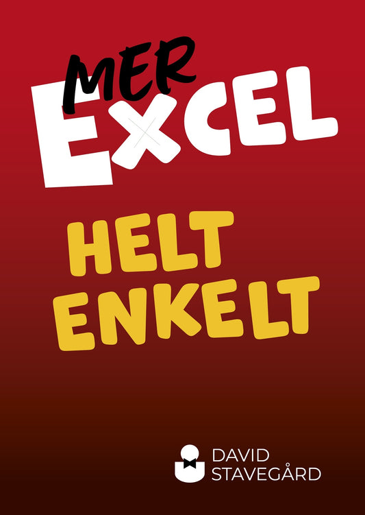 Mer Excel helt enkelt – E-bok