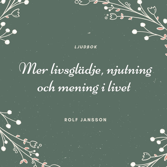 Mer livsglädje: hitta mening och riktning i ditt liv – Ljudbok