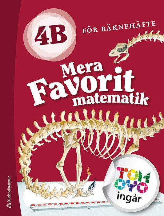 Mera Favorit matematik 4B för räknehäfte - Digital elevlicens 12 mån - Digibok