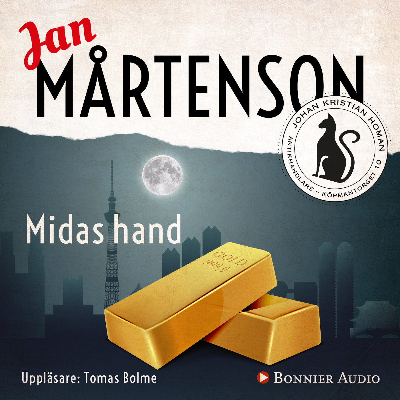 Midas hand – Ljudbok