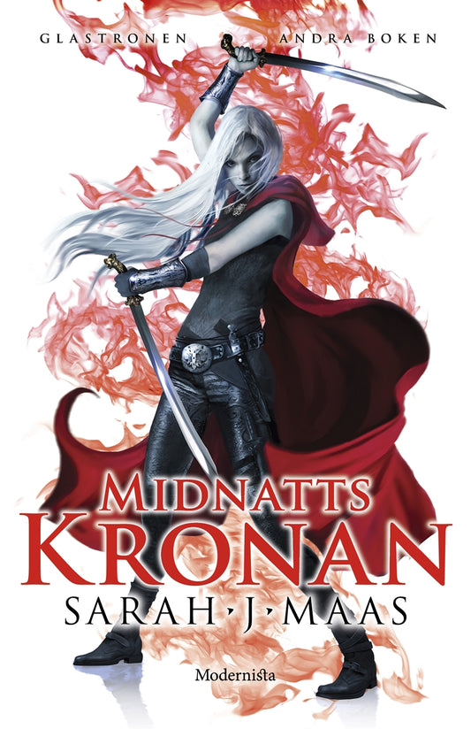 Midnattskronan (Andra boken i Glastronen-serien) – E-bok