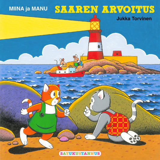 Miina ja Manu - Saaren arvoitus – Ljudbok