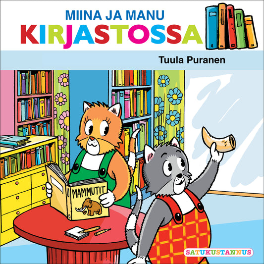 Miina ja Manu kirjastossa – Ljudbok