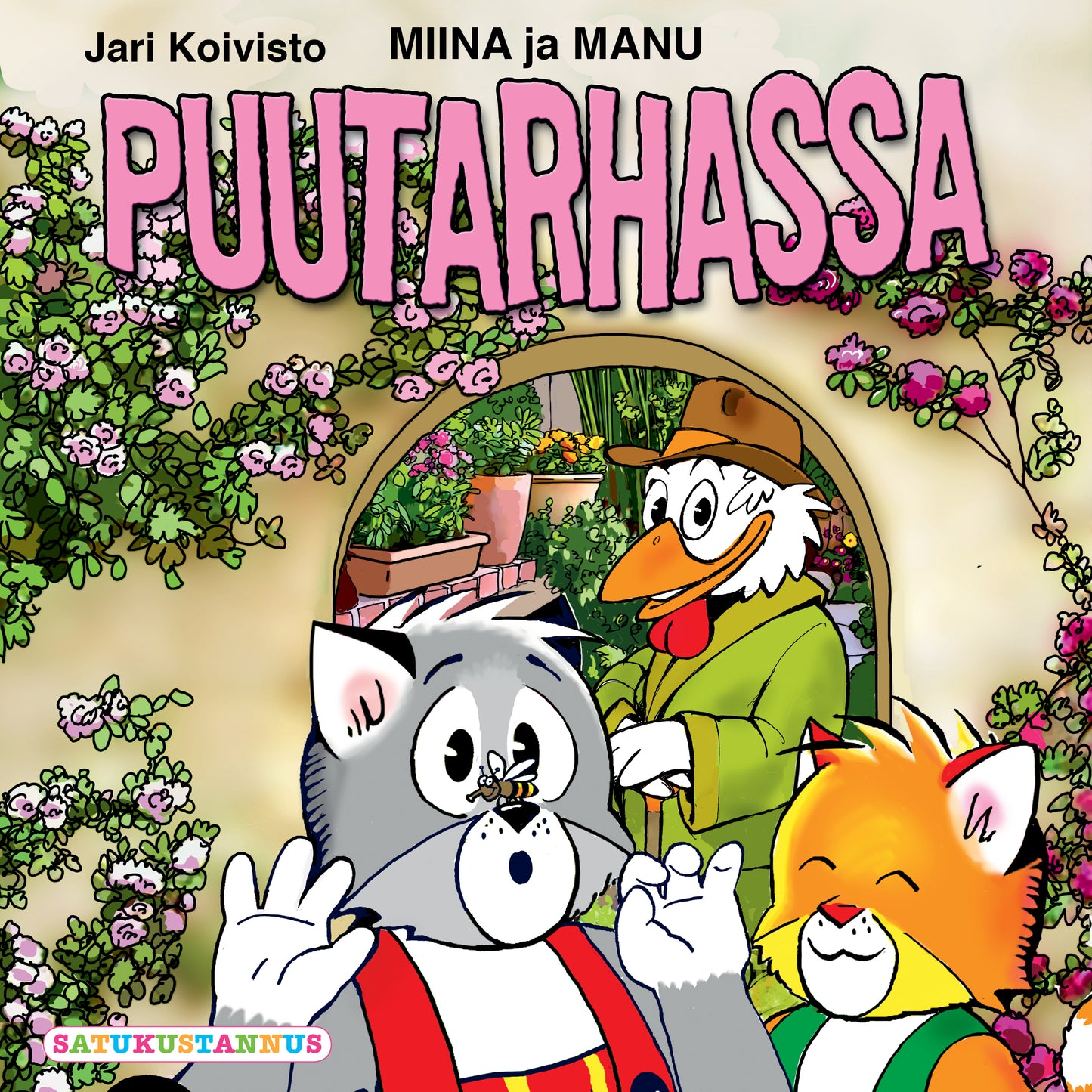 Miina ja Manu puutarhassa – Ljudbok