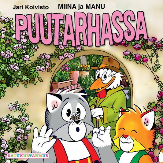 Miina ja Manu puutarhassa – Ljudbok
