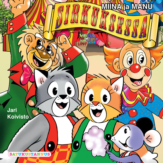 Miina ja Manu sirkuksessa – Ljudbok