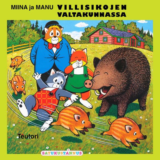 Miina ja Manu villisikojen valtakunnassa – Ljudbok