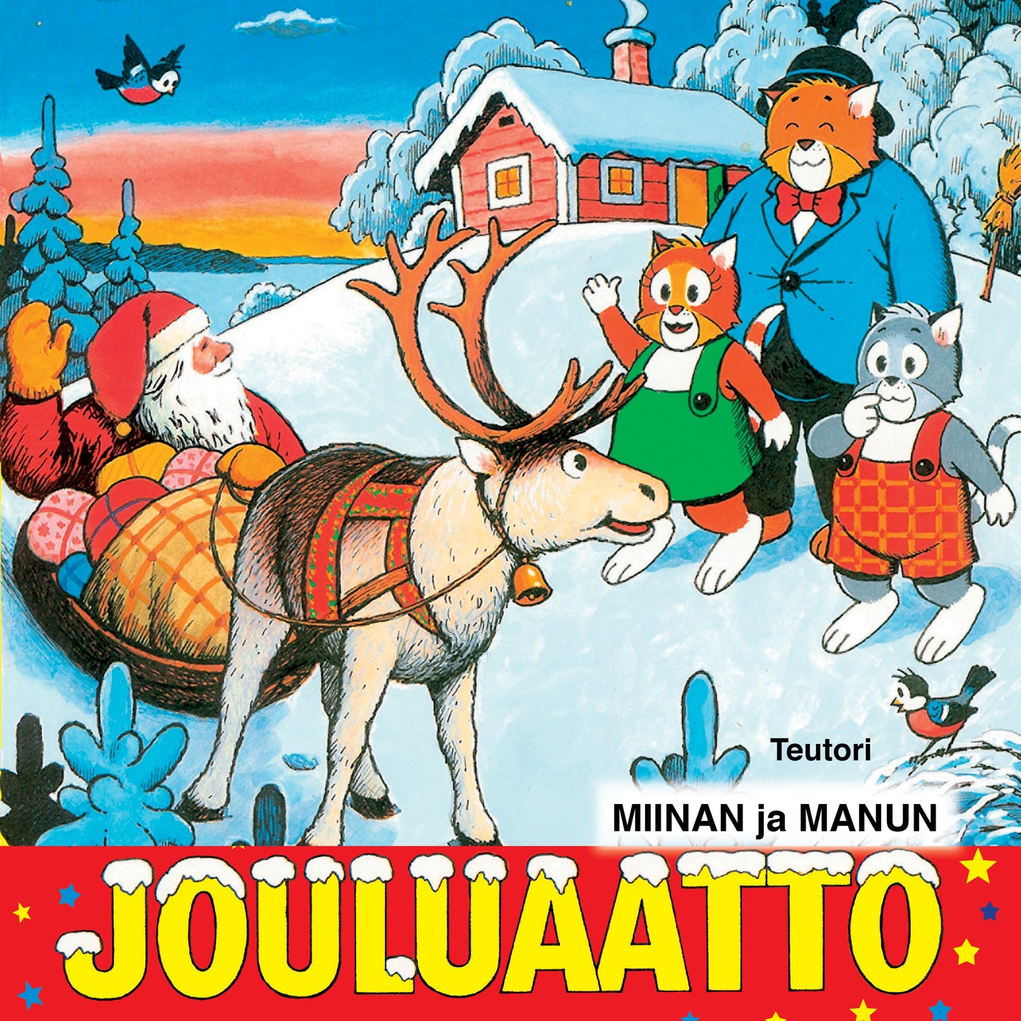 Miinan ja Manun jouluaatto – Ljudbok