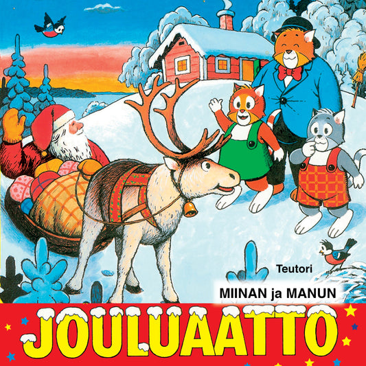 Miinan ja Manun jouluaatto – Ljudbok