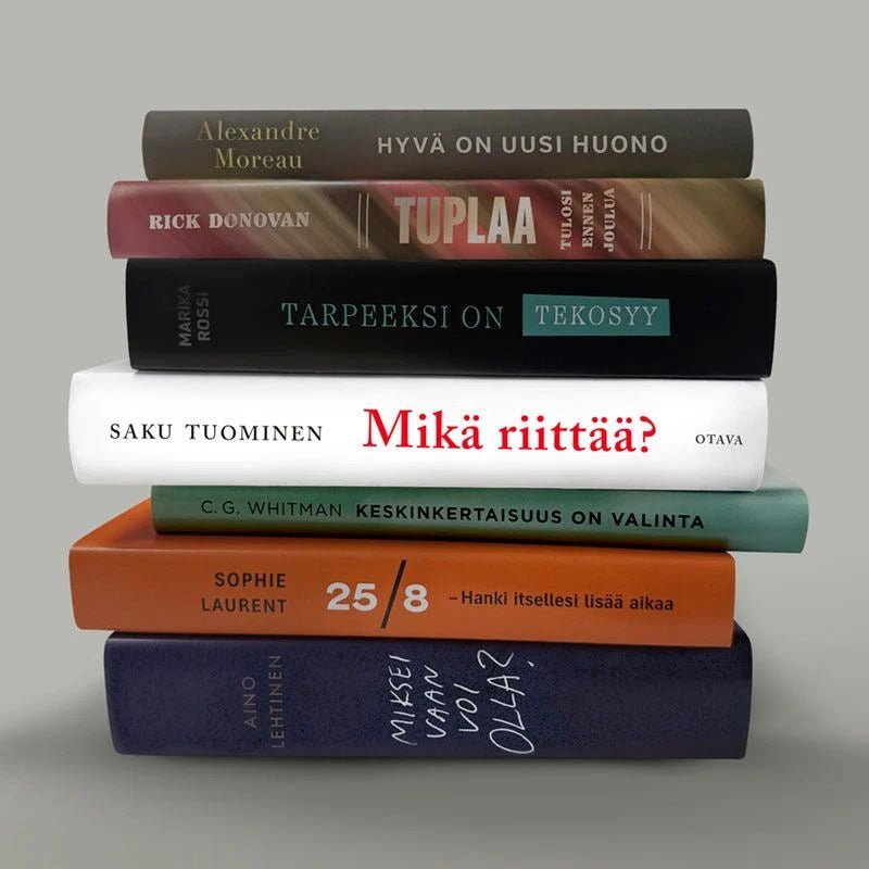 Mikä riittää? – Ljudbok