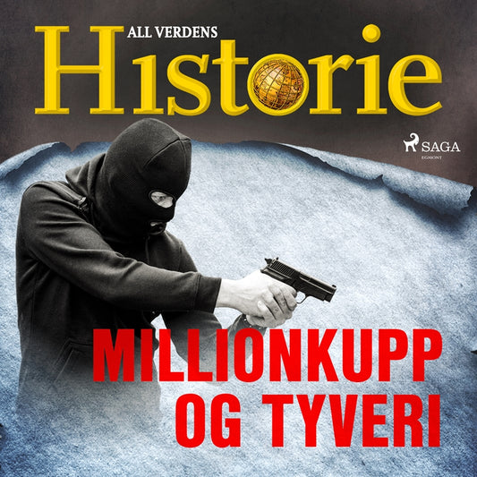 Millionkupp og tyveri – Ljudbok