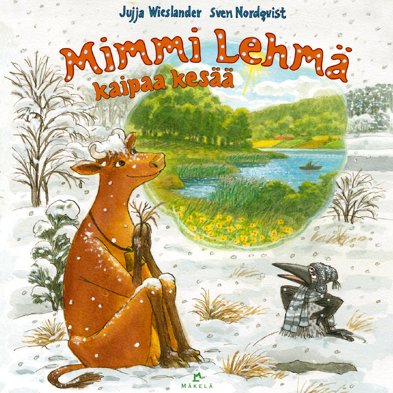 Mimmi Lehmä kaipaa kesää – Ljudbok