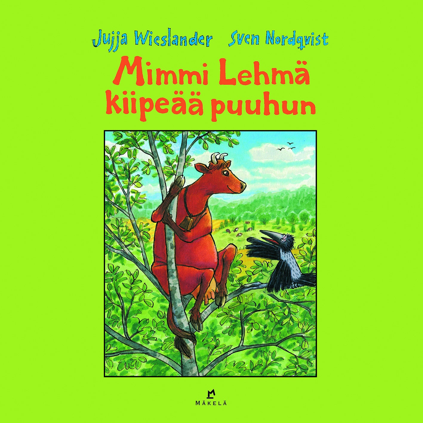 Mimmi Lehmä kiipeää puuhun – Ljudbok