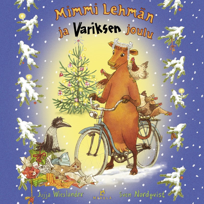 Mimmi Lehmän ja Variksen joulu – Ljudbok